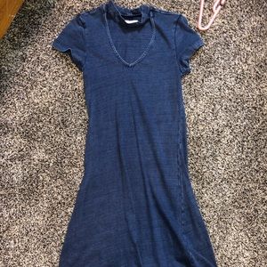American eagle denim mini dress